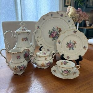Vintage Porcelain Tea Set